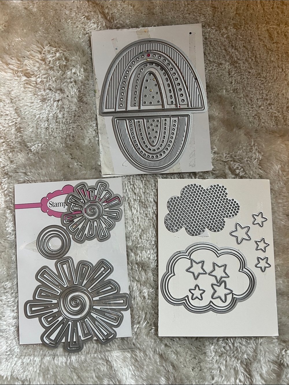 The Stamps of Life Suns, Rainbows, Clouds and Stars Die Sets